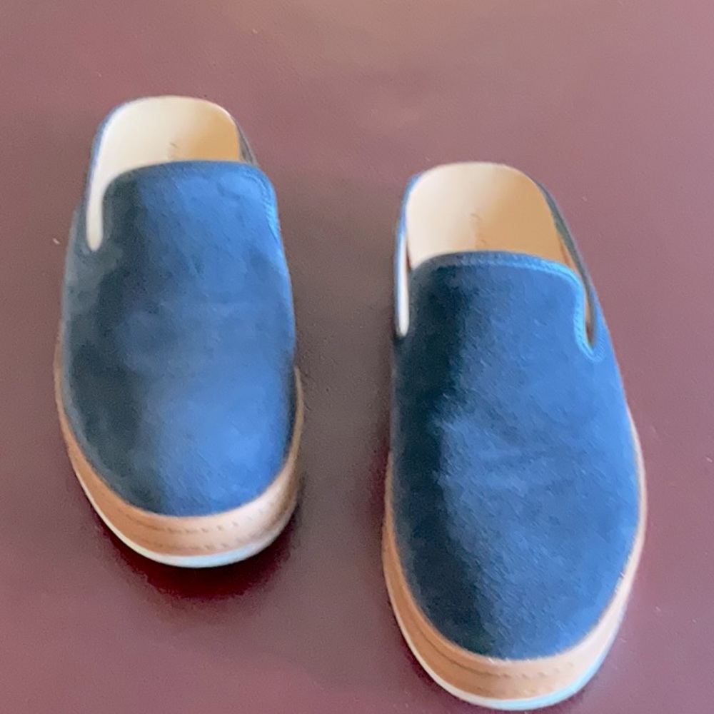 Vince Canella Mules Blue 7.5m
